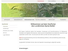 Tablet Screenshot of geoportal.lkspn.de